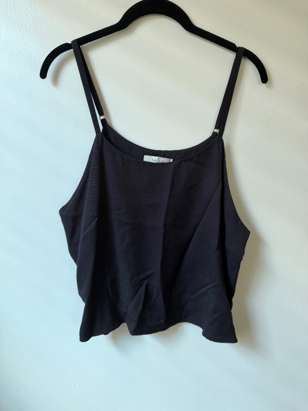 Na Nin "Annabel" Vintage Wash Modal Camisole in Smoke - Picture 2 of 4